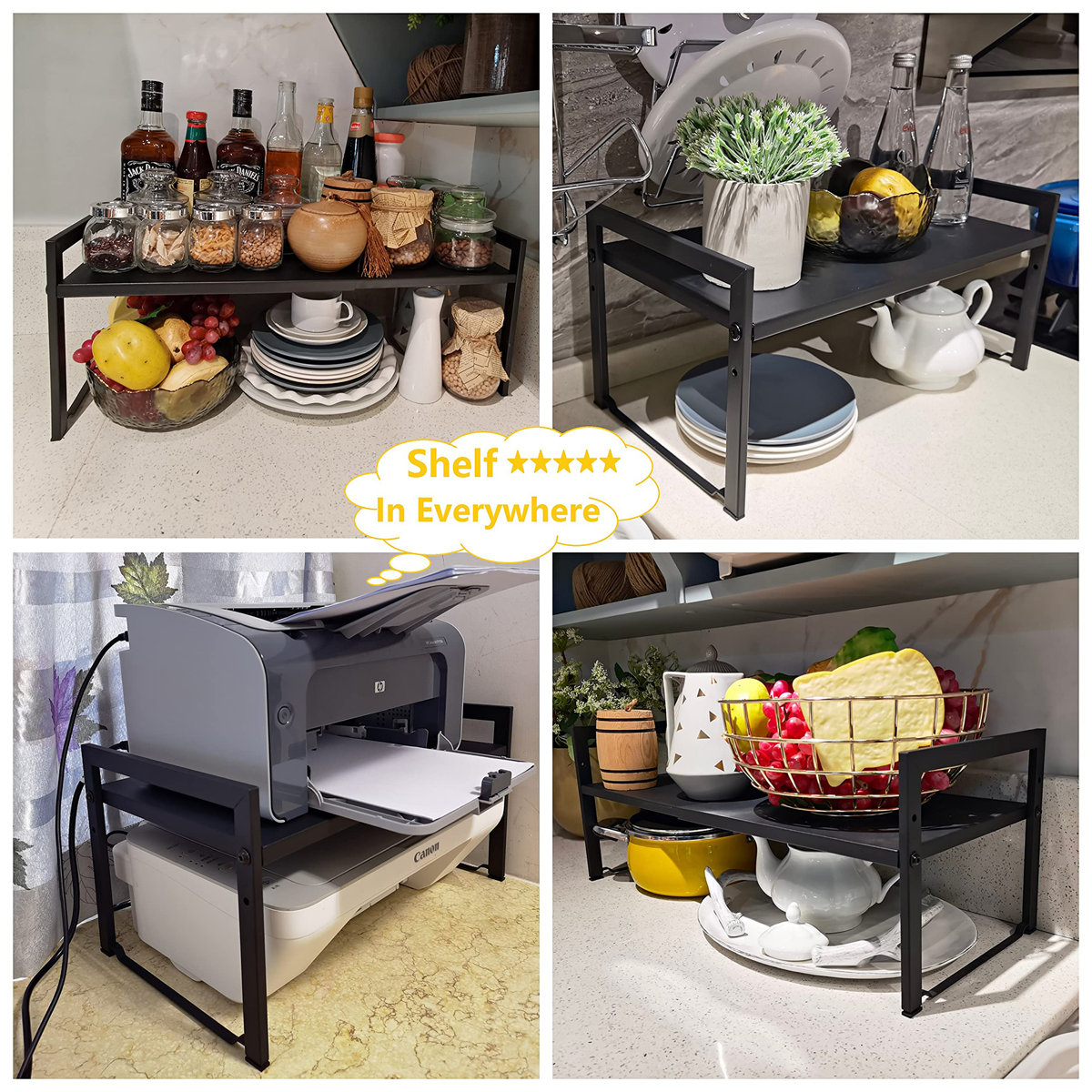 Expandable Cabinet Shelf Organizer